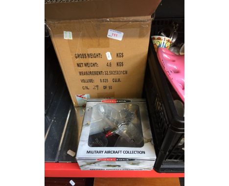 5 NEW AND BOXED DIECAST MODEL AIRCRAFT