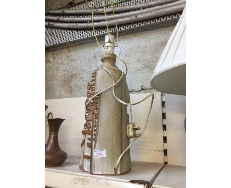 POTTERY LAMP