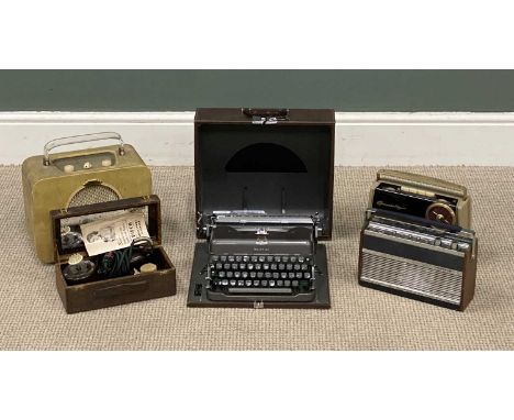 VINTAGE WIRELESS, TYPEWRITER & PRESUMED MEDICAL EQUIPMENTProvenance: deceased estate Flintshire