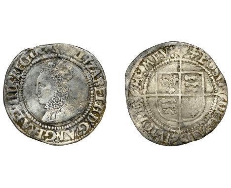 Elizabeth I (1558-1603), First issue, Groat, mm. lis, bust 1F, beaded and wire-line inner circles, 1.97g/3h (N 1986; S 2551).