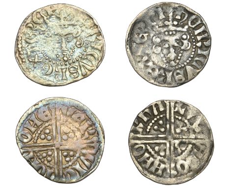 Henry III (1216-1272), Long Cross coinage, Pennies (2), both class IIb, Northampton, Lucas, lvc aso nno rha, 1.38g/11h (CT No