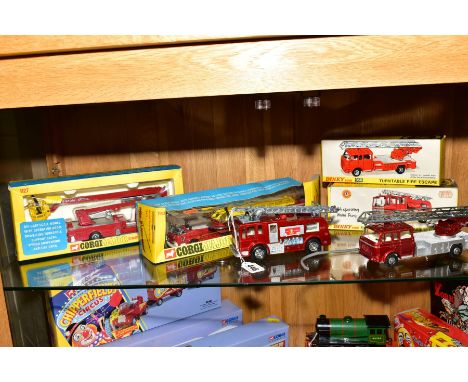 A BOXED CORGI MAJOR TOYS AMERICAN LAFRANCE AERIAL RESCUE TRUCK, No.1143, a boxed Corgi Major Toys Bedford TK Simon Snorkel Fi