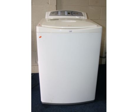 AN LG THREE STEP TURBODRUM 10KG WFT1081TP TOP LOADING WASHING MACHINE (PAT pass), together with a LEC dehumidifer (PAT pass) 