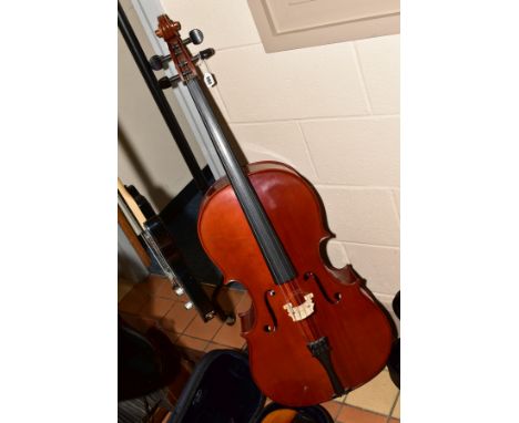 A LOCTO MODEL B CELLO, length 124cm from headstock to body Condition Report from button to bottom approximately 76cm