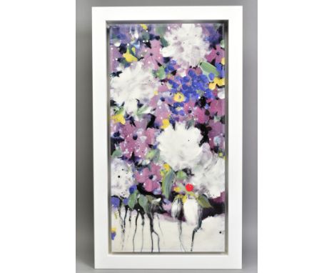 DANIELL O'CONNOR AKIYAMA (CANADA 1957) 'POSTERITY II', an artist proof print 7/20 depicting Japanese blossoms, signed lower r