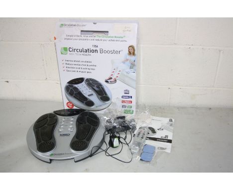 A HIGH TECH HEALTH CIRCULATION BOOSTER, in box with manual (PAT pass and working)