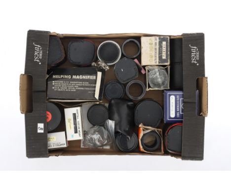 A Mixed Selection of Camera Lens Accessories &amp; Modifiers, from a range of manufacturers,