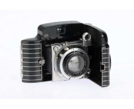 * A Kodak Bantam Special Camera, 1936-48, black, with Kodak Ektar f/2 45mm lens, black, serial no. 12731, body, G, shutter wo