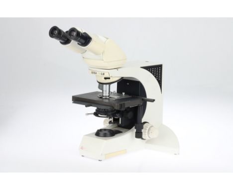 Leica DMLB Binocular Microscope, Leica DMLB Binocular Microscope, with substage condenser, mechanical stage, 6 objective nose