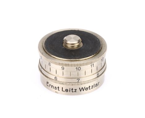 A Leitz Wetzlar FARUX Panoramic Tripod Head for 5cm lens, with 3/8in. screw thread