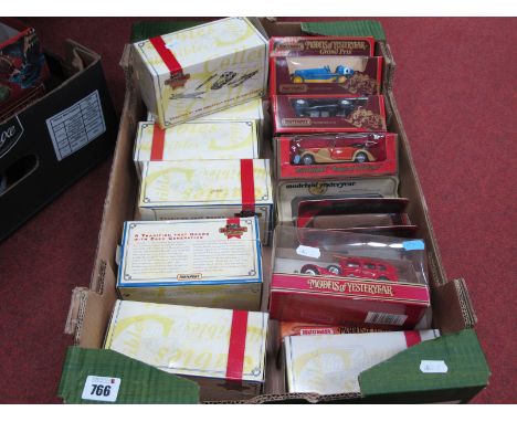 Twenty-Two Boxed Matchbox 'Models of Yesteryear' Diecast Models, to include 'Y-1 1936 Jaguar, SS-100, Grand Prix Y-14 1935 E.