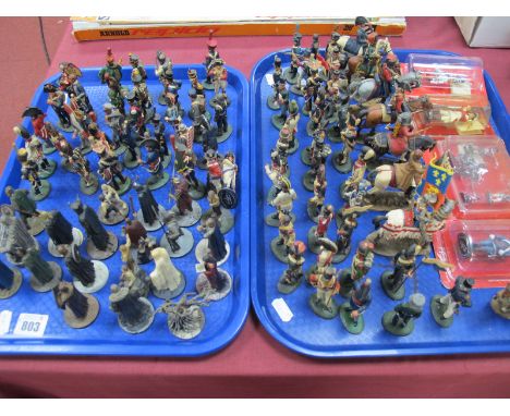 Approximately Ninety White Metal Model figures by Delprado and NLP, the majority of figures being from the Napoleonic series,