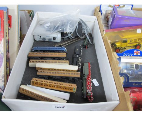 A Quantity of 'N' Gauge Model Railway Items by Tomy, Trix, Graffar, Bachmann and Other, to include Graffar Class 8750 0-6-0PT