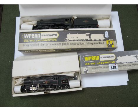 Two Wrenn 'OO'Gauge/4mm Boxed Steam Locomotives - U/T,  A Ref No W2218 2--6-4 std tank BR black R/No 80116 (good) and Ref No 