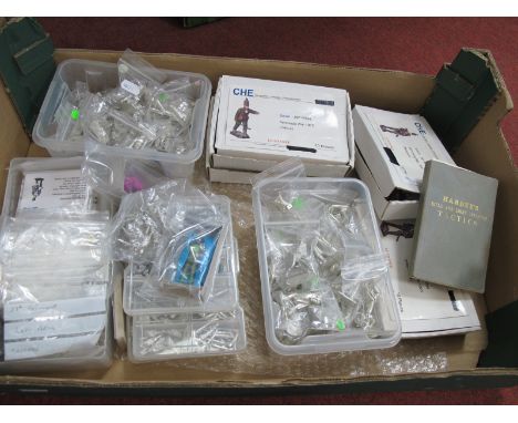 A Quantity of White Metal "Fix and Paint" Model Soldiers, kits / components to include Che British 95th  Rifles Peninsula War