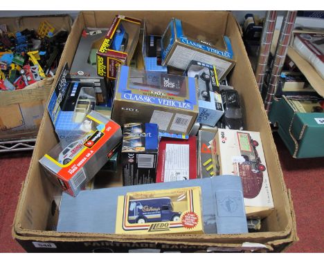 A Quantity of Diecast Model Vehicles by Ertl, Corgi, Lledo, Solido, Maisto, Burago and Others, including Age D'Or Delahaye 11