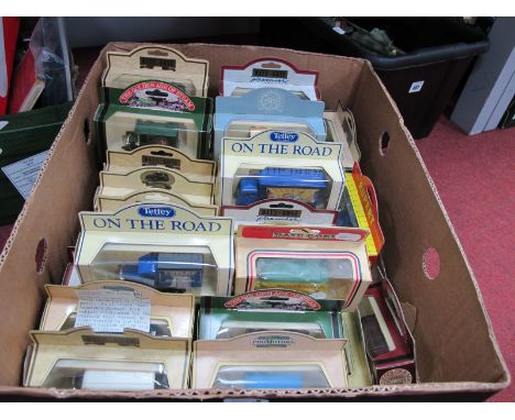 Approximately Fifty Lledo 'Days Gone' Diecast Model Vehicles, to include #6111 1920 Model T Ford Van 'Lancs and Yorks Railway