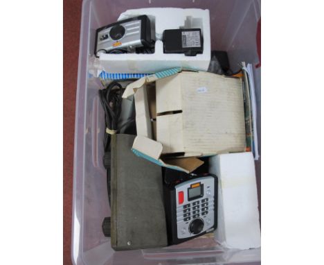 A Quantity of Model Railway Controllers, including Hornby Digital DCC R8213 Select, H and M Clipper, H and M Duet; plus assor