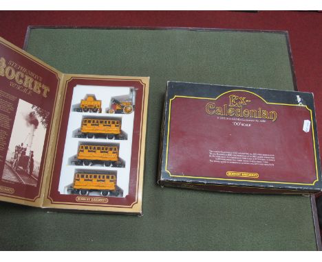 Two Hornby 'OO' Gauge/4mm Boxed Items, Ref No R763 "Es Caledonian" 4-4-2 LMS maroon R/No 14010 (good fair box) and Stephenson