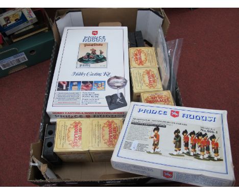 A Quantity of Prince August Model Soldier Hobby Casting Kits and Moulds, to include kit no 12005 Battle of Waterloo, British 