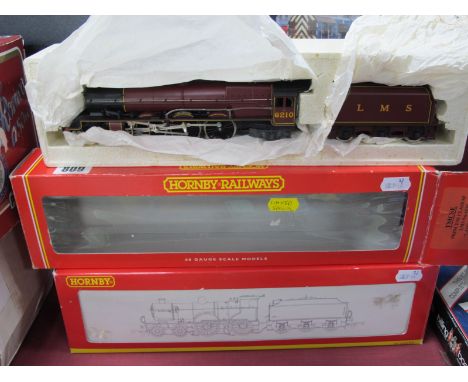 Two Hornby "OO" Gauge Locomotives and Tenders, comprising #R2099C LMS 4-4-0 Class 2P, R/No 645 (renumbered?), TMCSE Princess 