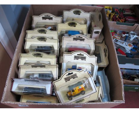Approximately Fifty Lledo 'Days Gone' Diecast Model Vehicles, to include #20017 1934 Model A Ford Truck, Dunlop tyres, boxed.
