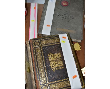 EPHEMERA, comprising two Folio's of Ordnance Survey sheets  (some copies) specifically Devon, a scrapbook containing a series