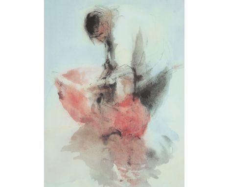 WILLIAM SELWYN artist's proof coloured print - working boatman and boat, signed in full, 45 x 33cms