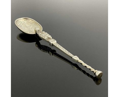 Coronation of George V.A George V silver anointing spoon, a replica of the original, produced to commemorate the Coronation o