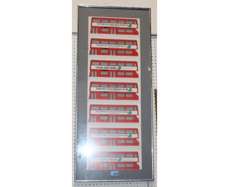 		A framed British Telecom print 
