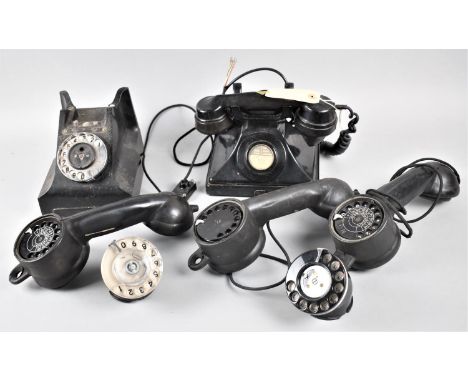 A Collection of Various Vintage GPO Telephones, Test Phones, Wall Bracket etc 