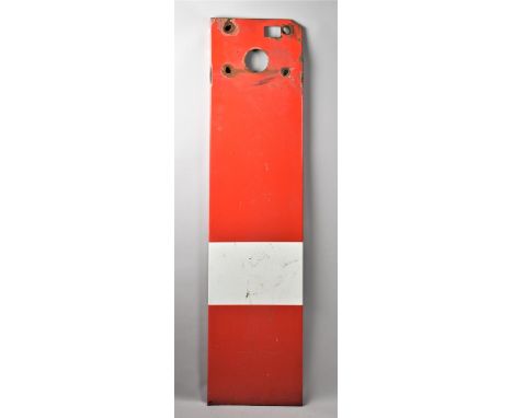 A Vintage Metal Railway Full Home Signal Arm, 122x28cm 