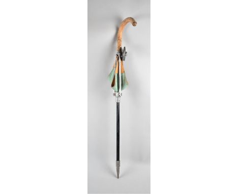 A Vintage Combination Shooting Stick 