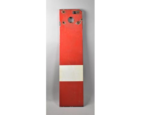 A Vintage Metal Railway Full Home Signal Arm, 122x28cm 