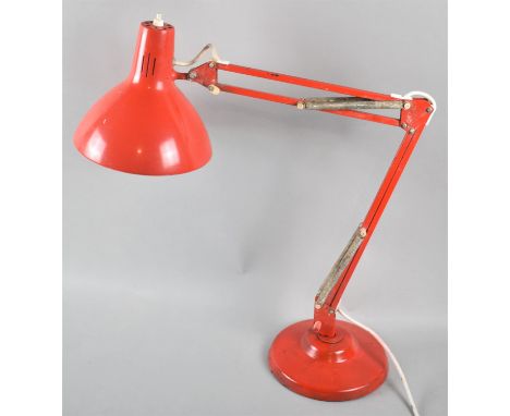 A Vintage Anglepoise by 1001 Lamp ltd., Springs Somewhat Corroded and In Need of Attention 