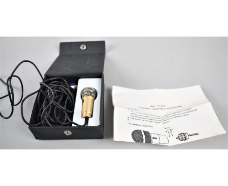 A Vintage Boxed Altai Electret Condenser Microphone EM-110 