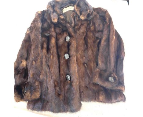 Selection vintage furs to include coats, hats etc 