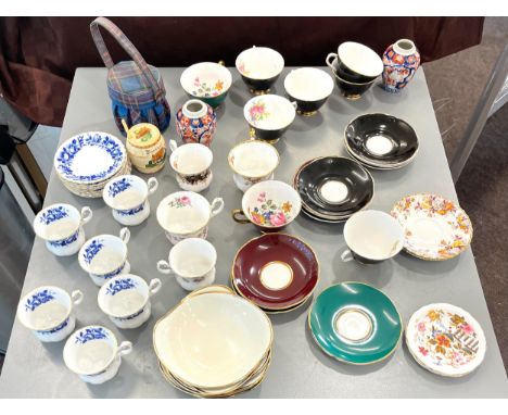 Selection Royal Albert cups and saucers 