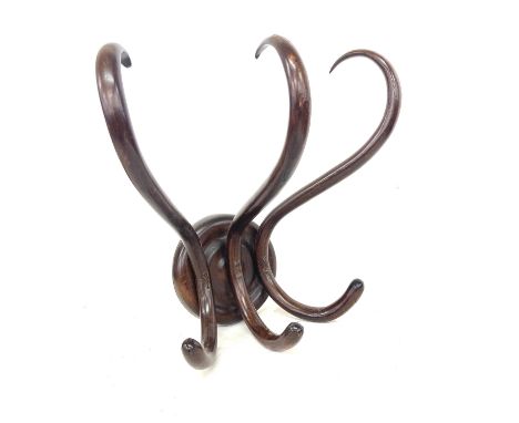 Vintage wall mounting hat and coat hook 