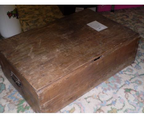 WOODEN BOX/TRUNK ( 65 X 42 CM) 