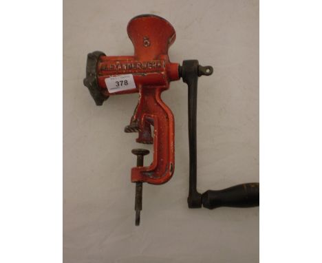ALEXANDER WERK VINTAGE METAL GERMAN MINCER 