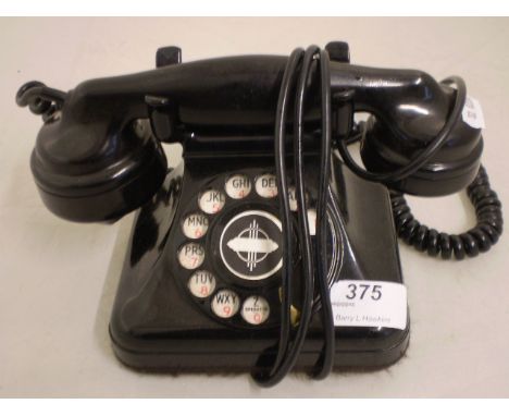 VINTAGE BLACK TELEPHONE 