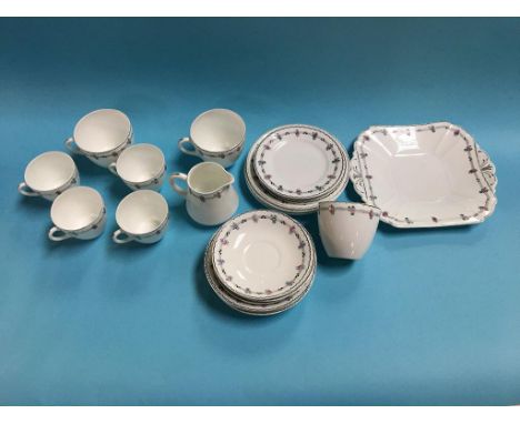 A part Shelley tea service, number 11235. Contactless collection is strictly by appointment on Thursday, Friday and Saturday 