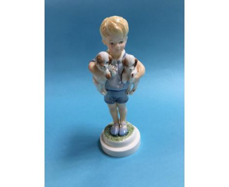 A Royal Worcester figure 'Monday's child', number 3519. Contactless collection is strictly by appointment on Thursday, Friday