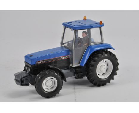 Britains based New Holland Ford 8340 Tractor. G. Missing Exhaust. 