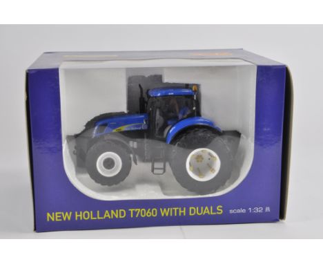 ROS 1/32 New Holland T7060 with Duals Tractor. M in E Box.