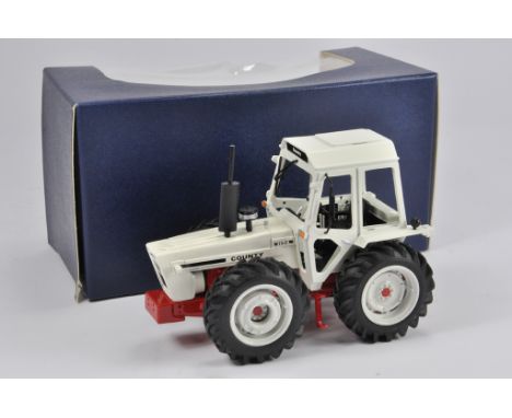 DBP Models 1/32 Scale County 1174 Tractor. White / Red Special. This sought after high detail handbuilt model is very limited