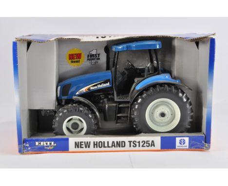 Ertl 1/16 New Holland TS125A Tractor. NM to M in VG Box.
