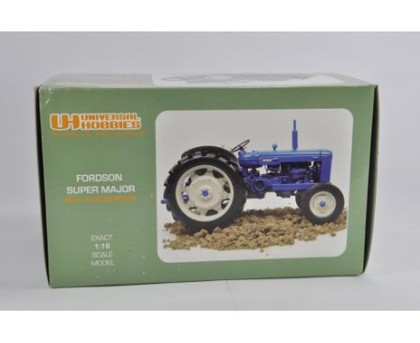 Universal Hobbies 1/16 Fordson Super Major New Performance Tractor. M in VG Box.