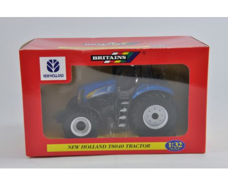 Britains 1/32 New Holland T8040 Tractor. M in E Box.